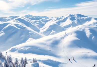 La Nieve Perfecta y la Gastronomia Exquisita de Japon Atraen a los Esquiadores Americanos Lejos de las Pistas Domesticas