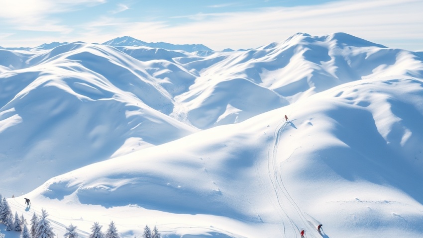 La Nieve Perfecta y la Gastronomia Exquisita de Japon Atraen a los Esquiadores Americanos Lejos de las Pistas Domesticas