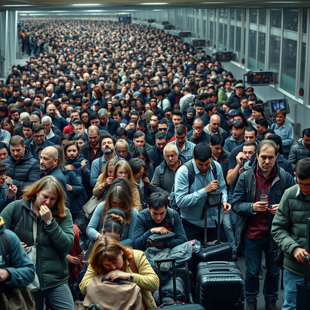 Aeropuertos al Limite Las Consecuencias Ocultas de las Filas Interminables en la Seguridad Aerea