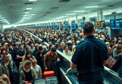 Caos en los Cielos La Paralisis Gubernamental Estrangula la Seguridad Aerea y Desata la Crisis en los Aeropuertos