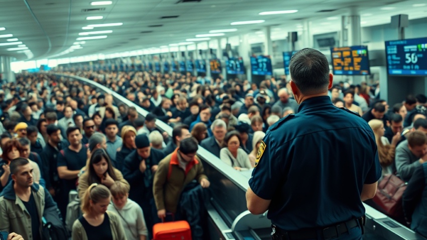Caos en los Cielos La Paralisis Gubernamental Estrangula la Seguridad Aerea y Desata la Crisis en los Aeropuertos