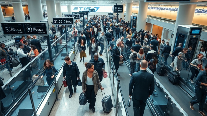 La Revolucion Silenciosa en los Aeropuertos Menos Espera Mas Fluidez con Seguridad Privada