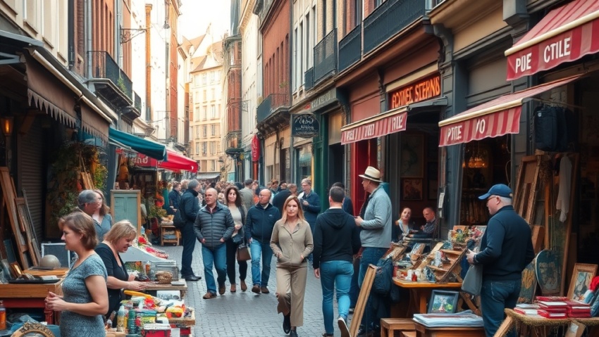 Marolles Bruselas El Corazon Autentico y Vibrante de la Capital Belga