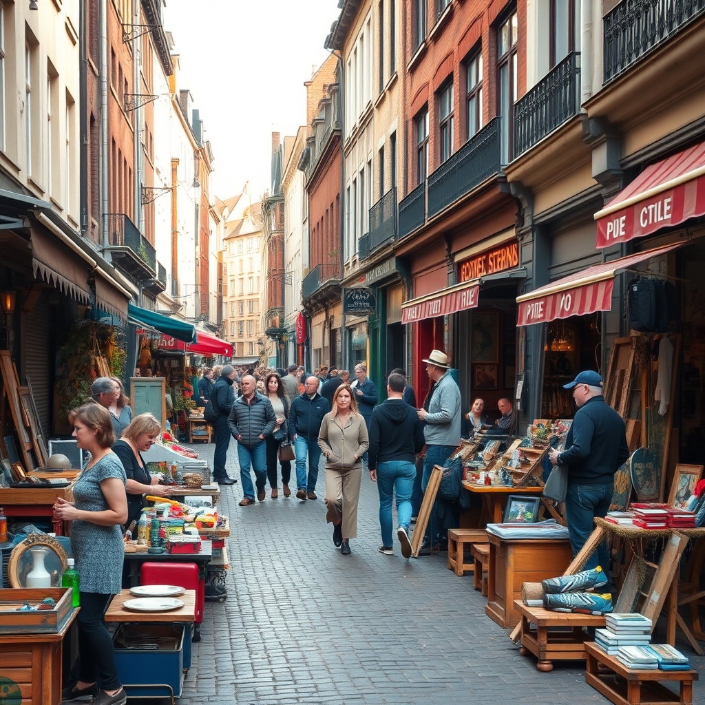 Marolles Bruselas El Corazon Autentico y Vibrante de la Capital Belga