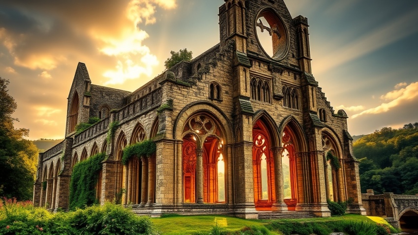 Tintern Abbey Tras la Huella de los Romanticos en la Frontera Galesa