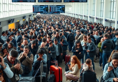 Turbulencia en los Cielos La Odisea del Viajero Aereo Moderno