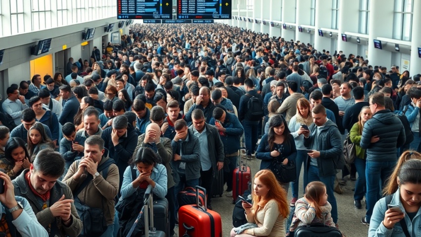Turbulencia en los Cielos La Odisea del Viajero Aereo Moderno