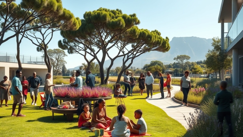 Ciudad del Cabo Donde los Jardines Florecen con Inclusion y Reconciliacion