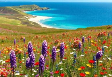 El Machair de las Hebridas Exteriores Un Tapiz Vibrante de Naturaleza y Vida