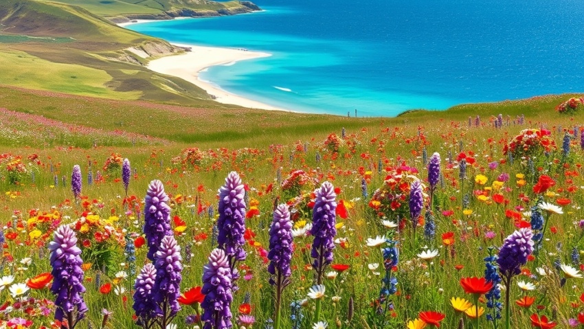 El Machair de las Hebridas Exteriores Un Tapiz Vibrante de Naturaleza y Vida
