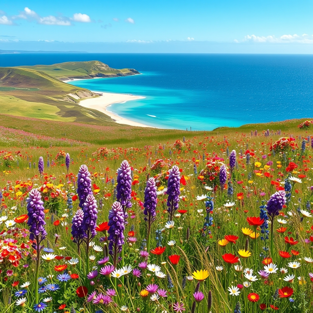 El Machair de las Hebridas Exteriores Un Tapiz Vibrante de Naturaleza y Vida