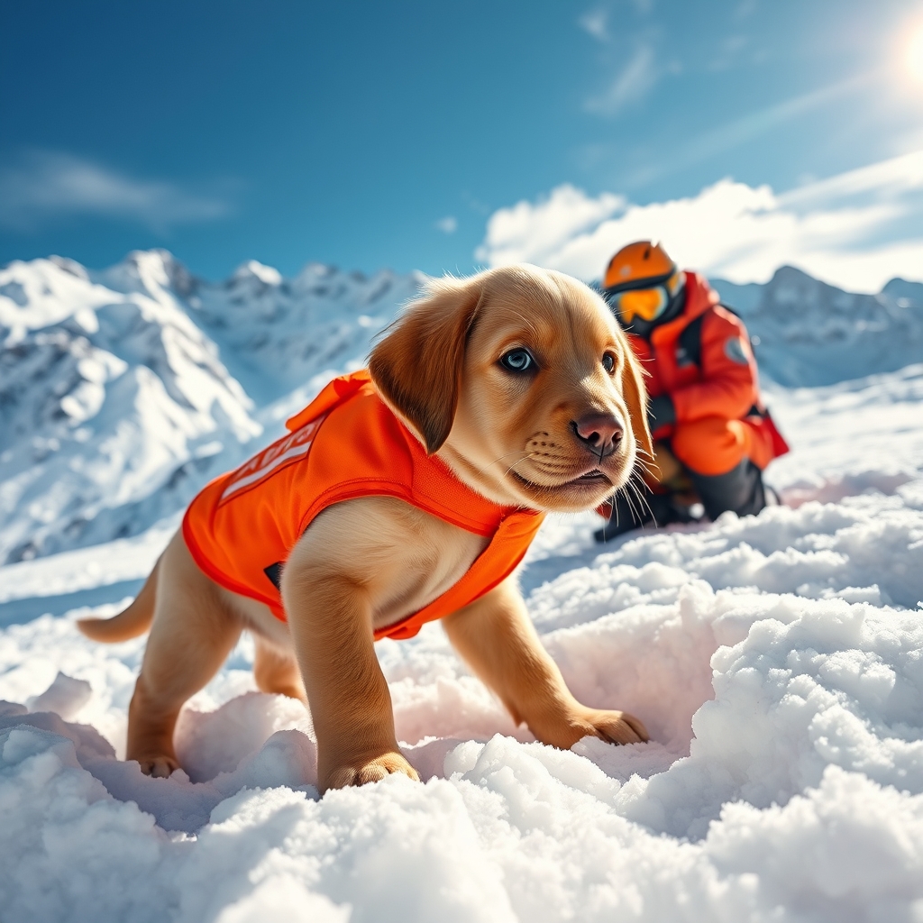 Los Heroes Silenciosos de las Montanas Cachorros de Rescate Frente a la Avalancha