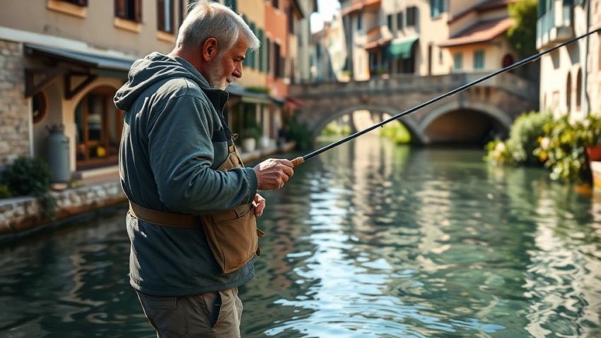 Treviso Donde la Pesca Urbana Aletea en el Corazon de la Pequena Venecia