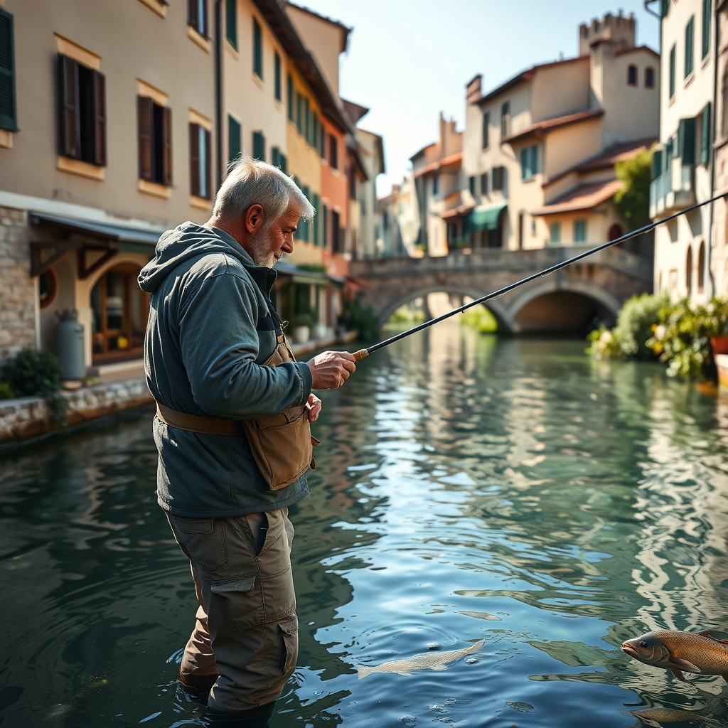 Treviso Donde la Pesca Urbana Aletea en el Corazon de la Pequena Venecia
