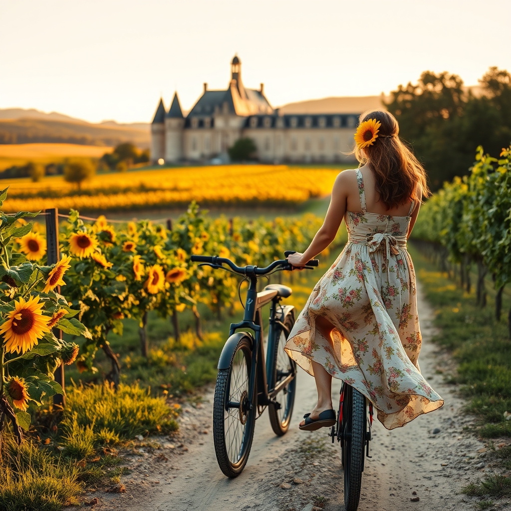Valle del Loira en Ebike Un Viaje de Ensueno entre Castillos Vinedos y Girasoles