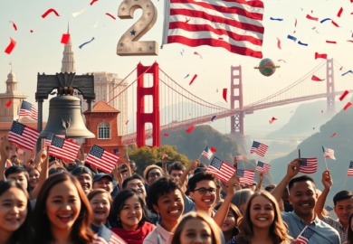 America Celebra 250 Anos Un Viaje Inolvidable por la Historia y el Futuro de EE. UU