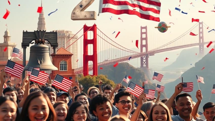 America Celebra 250 Anos Un Viaje Inolvidable por la Historia y el Futuro de EE. UU