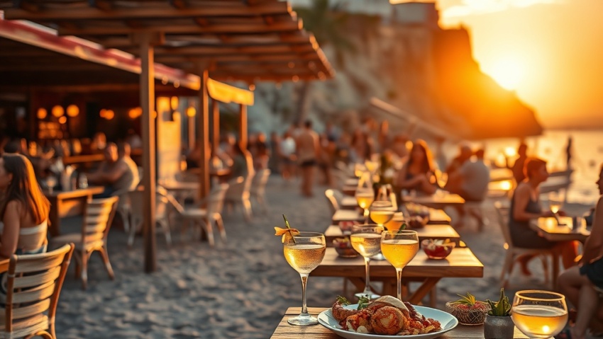 Chiringuitos de Playa en Europa Un Viaje Sensorial por la Costa