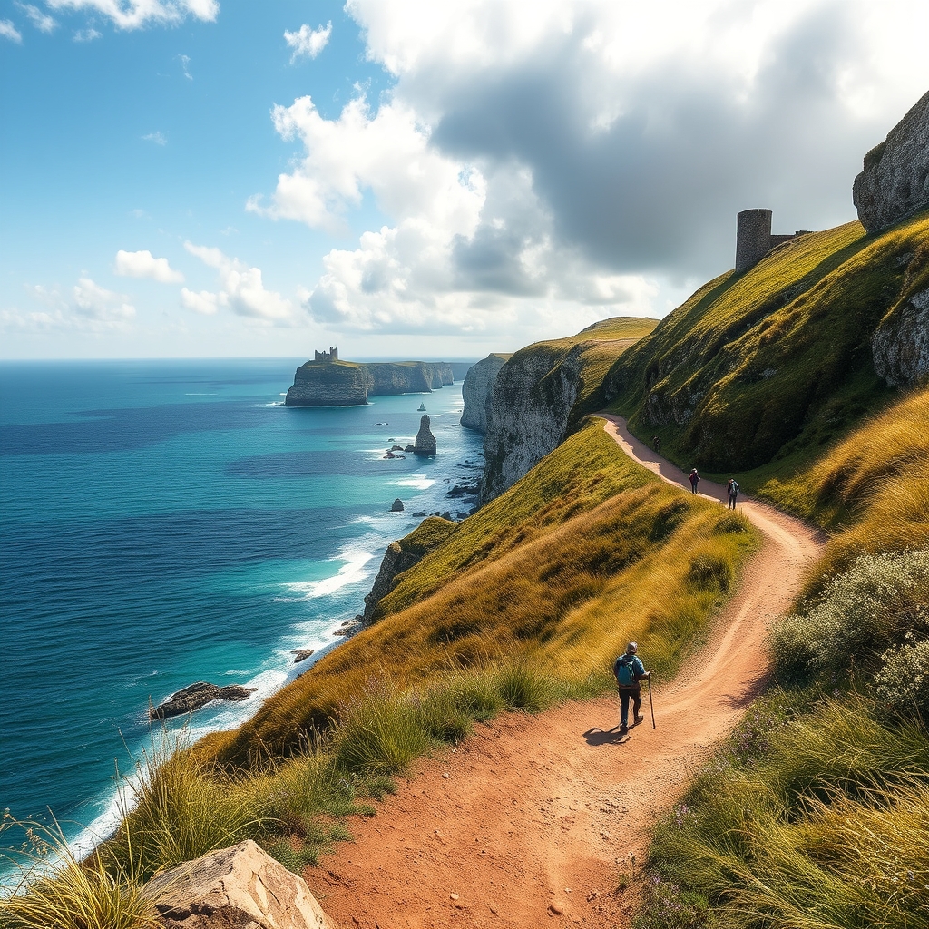 Descubre el Sendero Costero Rey Carlos III de Inglaterra Una Aventura Epica por la Costa Britanica