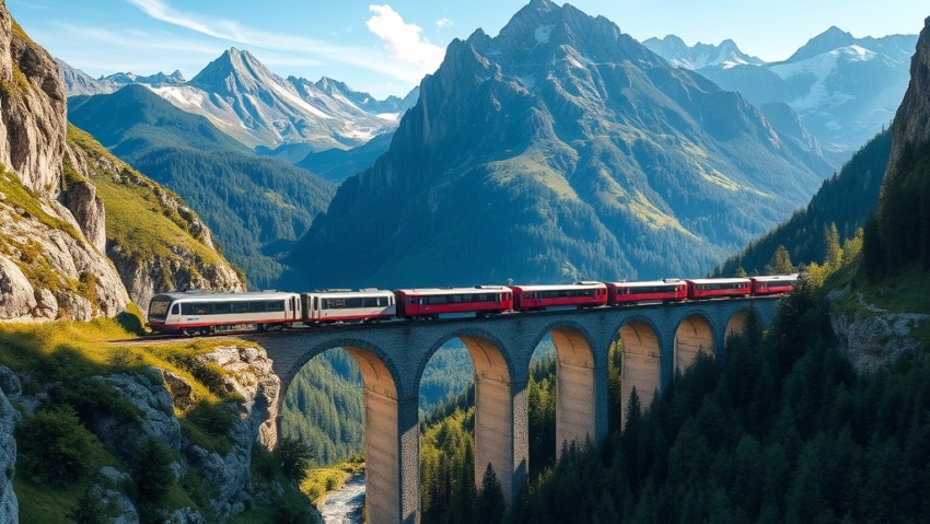 El Tren de las Maravillas Un Viaje Epico de la Costa Azul a los Alpes Franceses