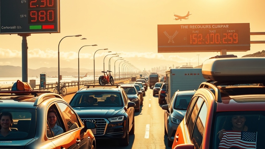 La Gran Estampida del Memorial Day Millones de Estadounidenses Toman Carreteras y Cielos para Inaugurar el Verano