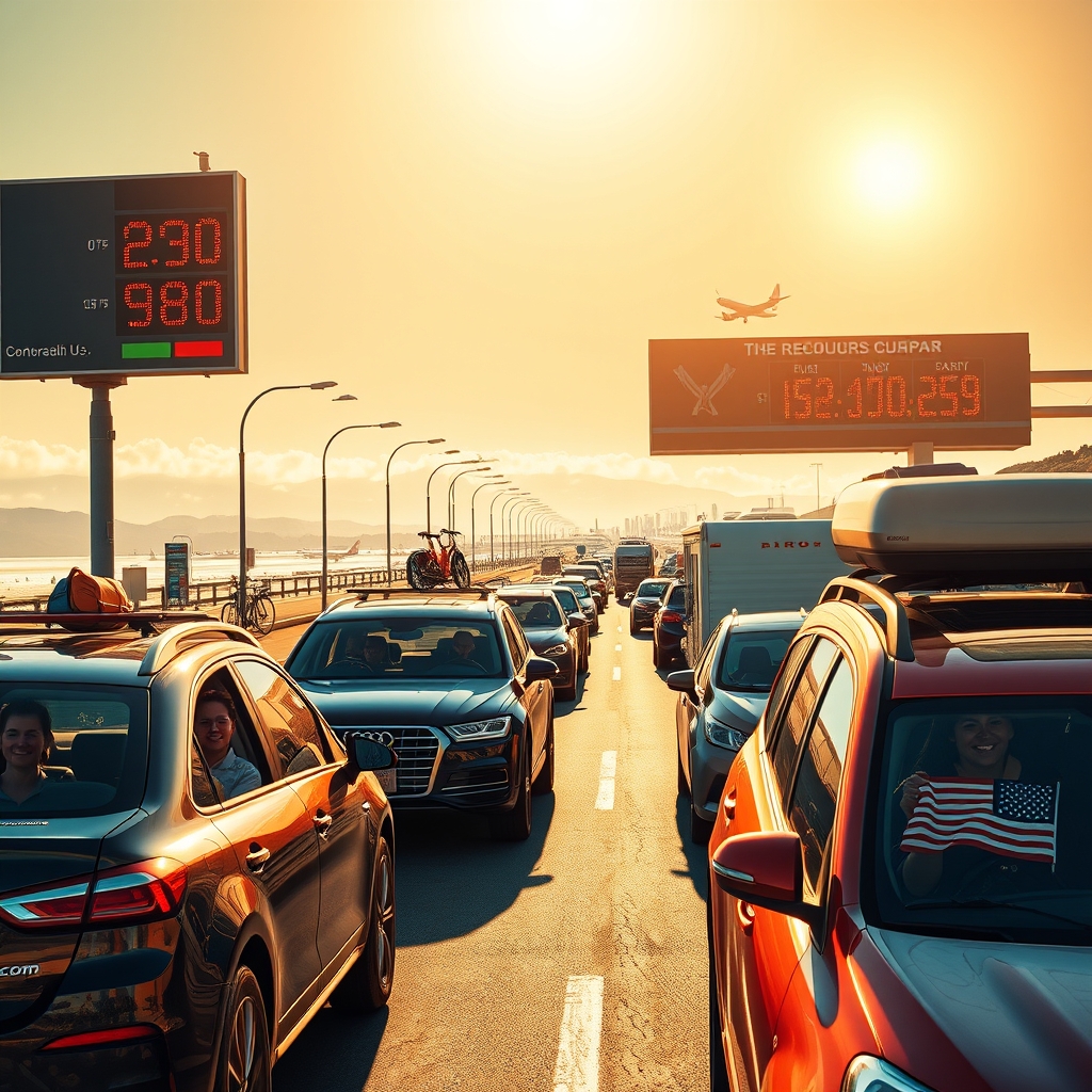 La Gran Estampida del Memorial Day Millones de Estadounidenses Toman Carreteras y Cielos para Inaugurar el Verano