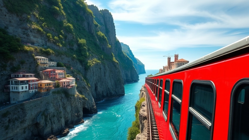 La Magia de los Railes Un Viaje Inolvidable por las Rutas Costeras en Tren mas Espectaculares de Europa