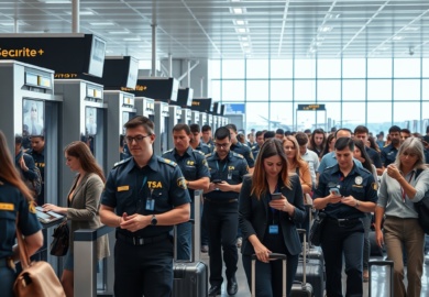 La TSA Impulsa la Seguridad Privada en Aeropuertos ¿El Futuro de los Puntos de Control en EE. UU