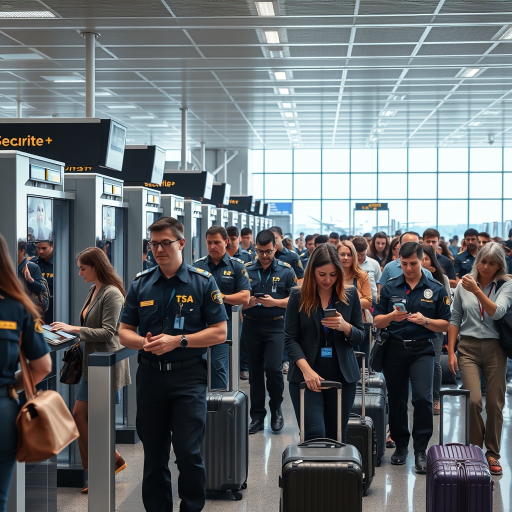 La TSA Impulsa la Seguridad Privada en Aeropuertos ¿El Futuro de los Puntos de Control en EE. UU