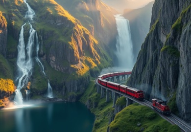 Noruega en Tren Un Viaje Ferroviario Inolvidable a Traves de Fiordos y Montanas