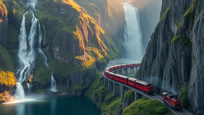 Noruega en Tren Un Viaje Ferroviario Inolvidable a Traves de Fiordos y Montanas