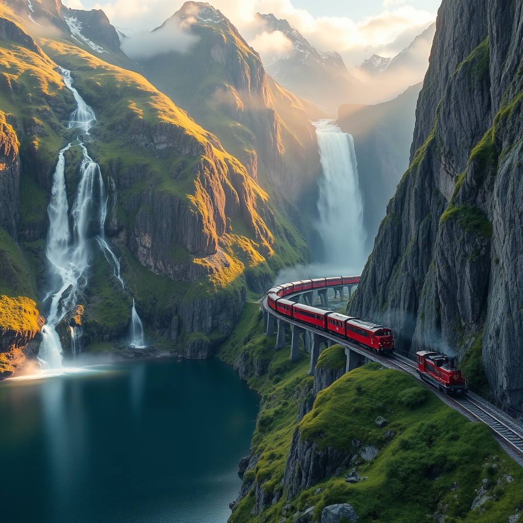 Noruega en Tren Un Viaje Ferroviario Inolvidable a Traves de Fiordos y Montanas
