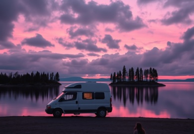 El Corazon Nordico al Volante Una Odisea Solitaria en Campervan por Escandinavia