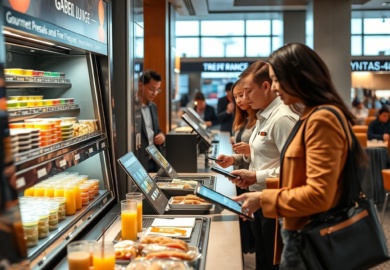La Revolucion del Grab and Go Como los Aeropuertos Estan Transformando las Salas VIP Ante la Congestion