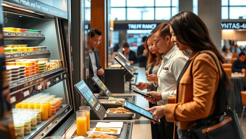 La Revolucion del Grab and Go Como los Aeropuertos Estan Transformando las Salas VIP Ante la Congestion