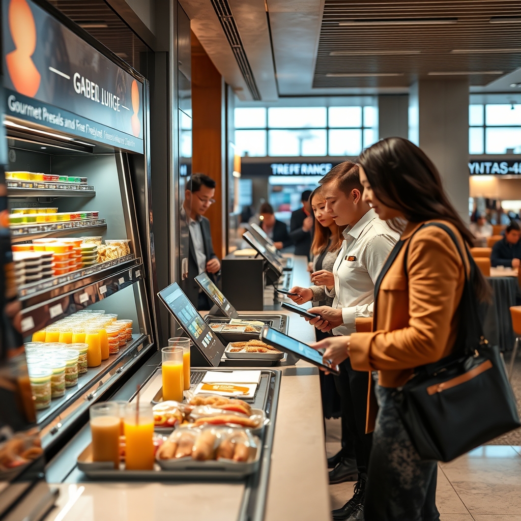 La Revolucion del Grab and Go Como los Aeropuertos Estan Transformando las Salas VIP Ante la Congestion