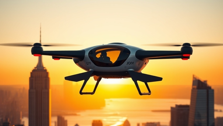 Manhattan se Asoma al Futuro El Taxi Aereo de Joby Desafia los Cielos Urbanos