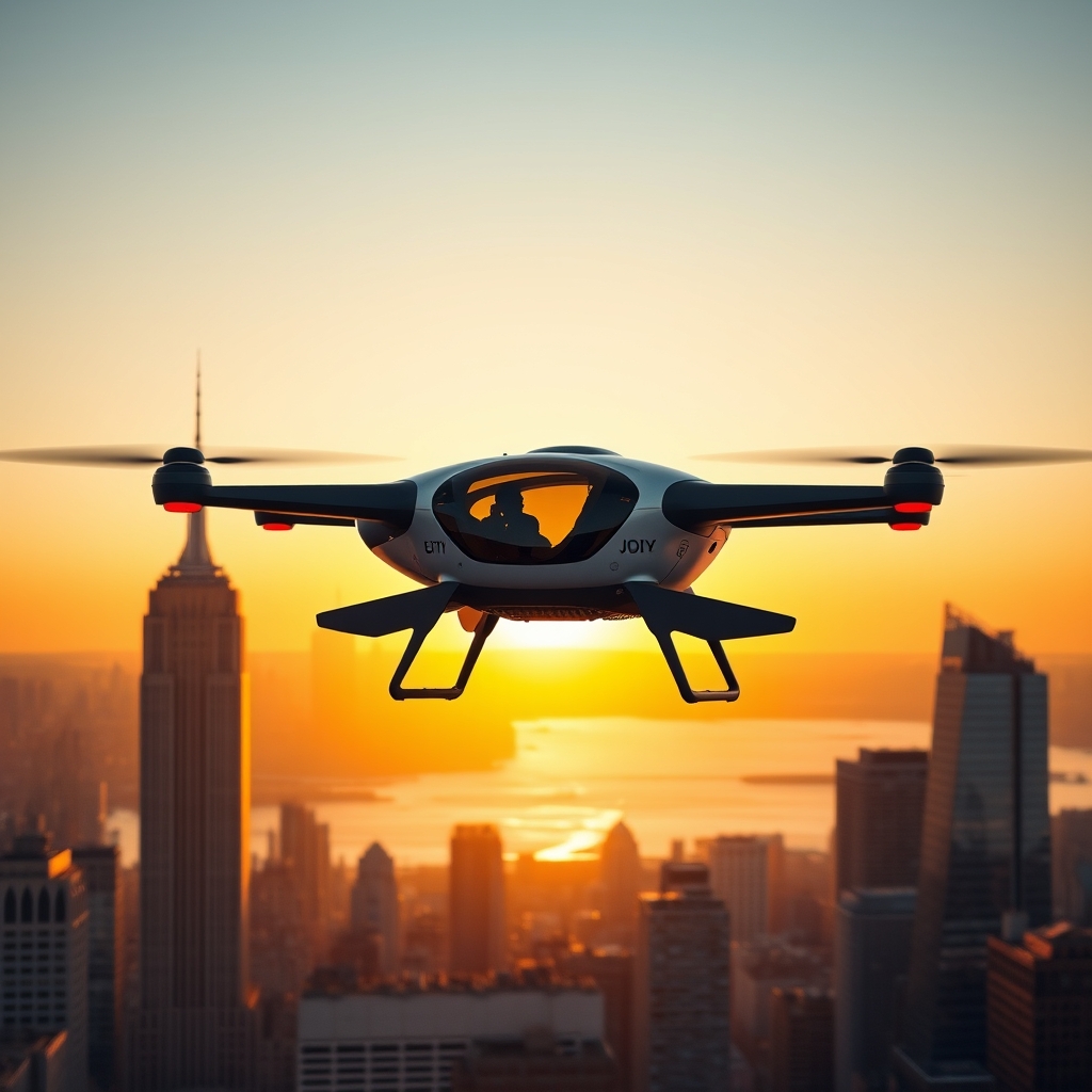 Manhattan se Asoma al Futuro El Taxi Aereo de Joby Desafia los Cielos Urbanos
