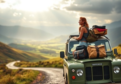 Viaje por Carretera por Gran Bretana Un Recorrido Epico a Traves de Cuatro Siglos de Vacaciones y Descubrimientos Inesperados