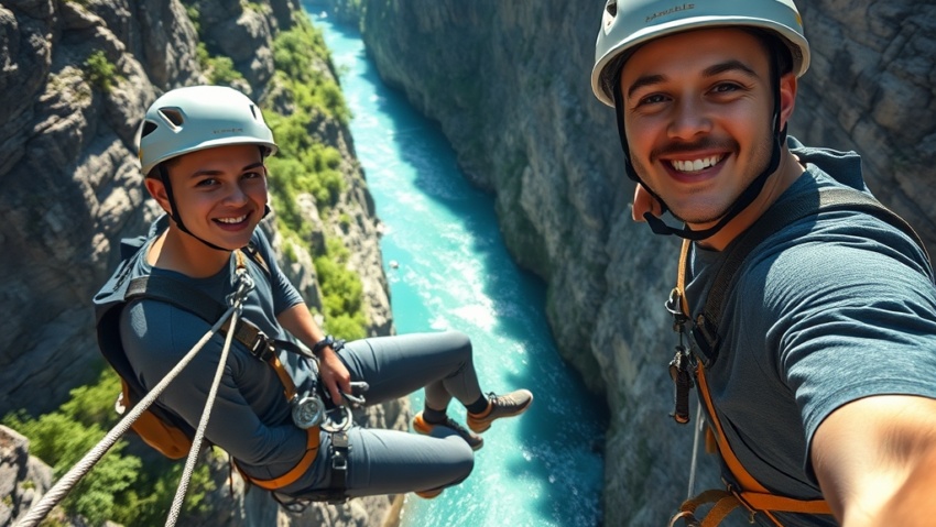 Desafiando el Abismo La Audaz Via Ferrata que Transforma el Miedo en Triunfo en Ausable Chasm