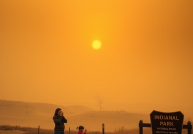 El Velo de Humo Asfixia el Corazon de America Parques Nacionales bajo Amenaza Climatica