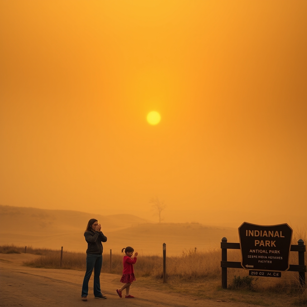 El Velo de Humo Asfixia el Corazon de America Parques Nacionales bajo Amenaza Climatica