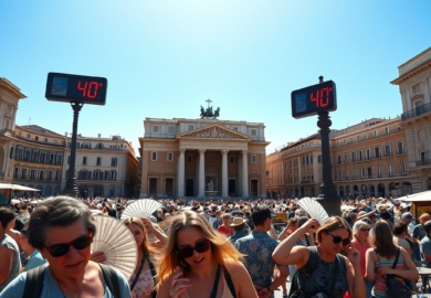 Europa Bajo el Sol Implacable La Amenaza del Calor Extremo al Turismo Veraniego