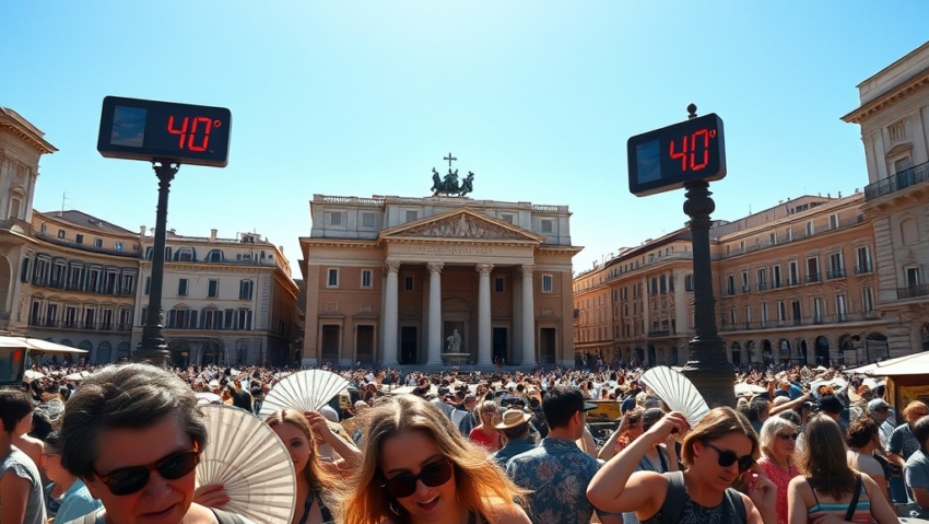 Europa Bajo el Sol Implacable La Amenaza del Calor Extremo al Turismo Veraniego