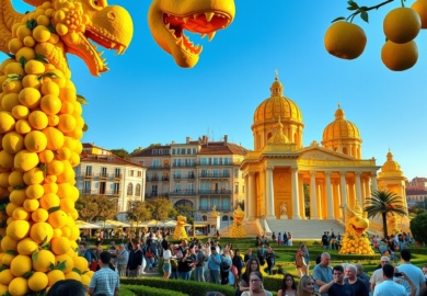 Festival del Limon de Menton Un Estallido de Color y Sabor en la Riviera Francesa