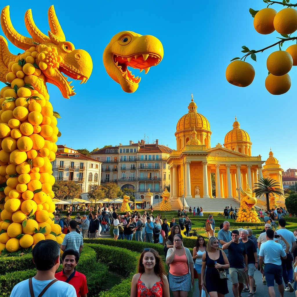 Festival del Limon de Menton Un Estallido de Color y Sabor en la Riviera Francesa