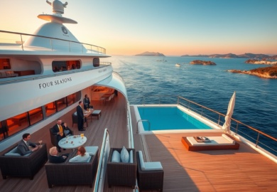 Navegando el Lujo Como Four Seasons Redefine la Experiencia de Cruceros de Alta Gama