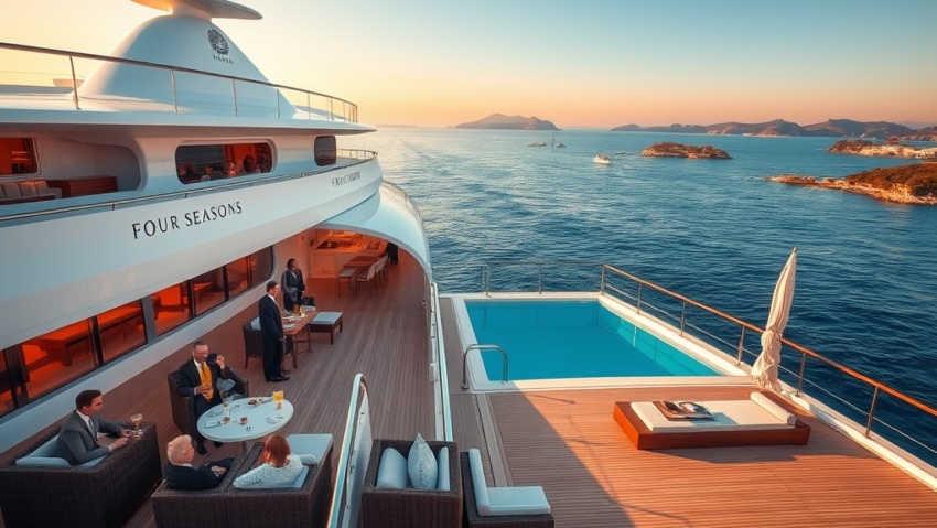 Navegando el Lujo Como Four Seasons Redefine la Experiencia de Cruceros de Alta Gama