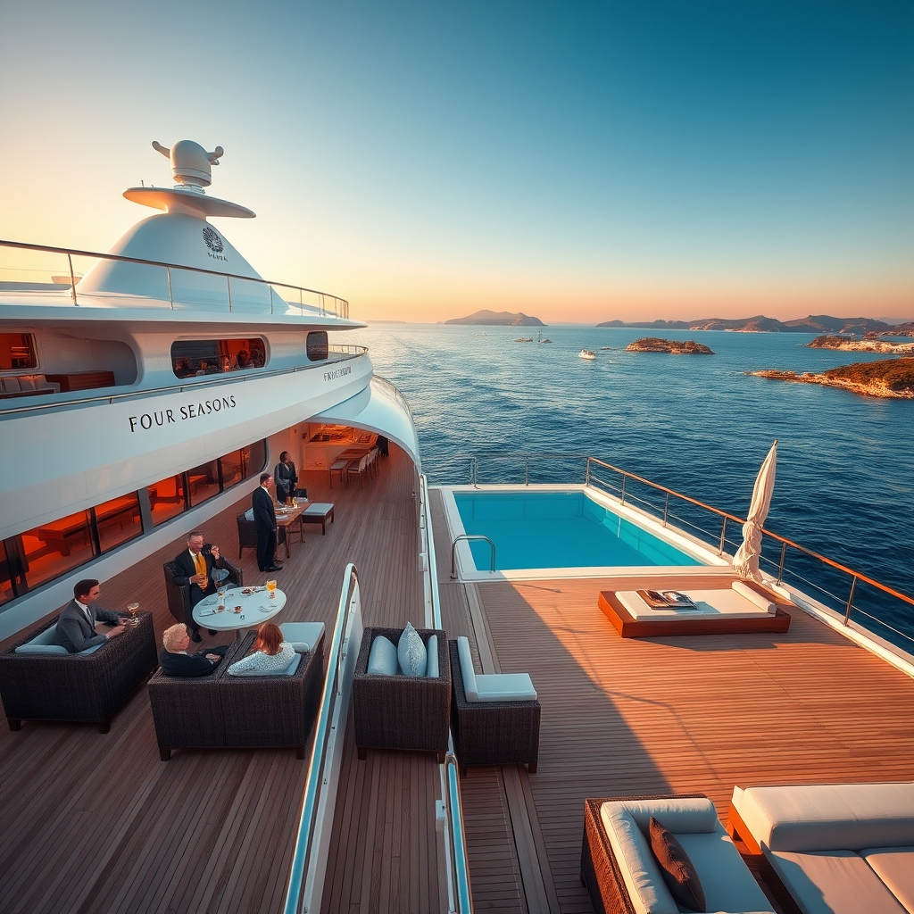 Navegando el Lujo Como Four Seasons Redefine la Experiencia de Cruceros de Alta Gama