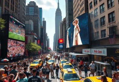 Nueva York en el Epicentro Global Un Verano de Celebraciones Deporte y Romance que Redefine el Turismo Urbano